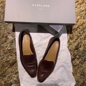 Everlane The Modern Loafer in Burgundy